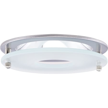 Elco Lighting 4 Chrome Reflector with Suspended Frosted Glass" EL926N